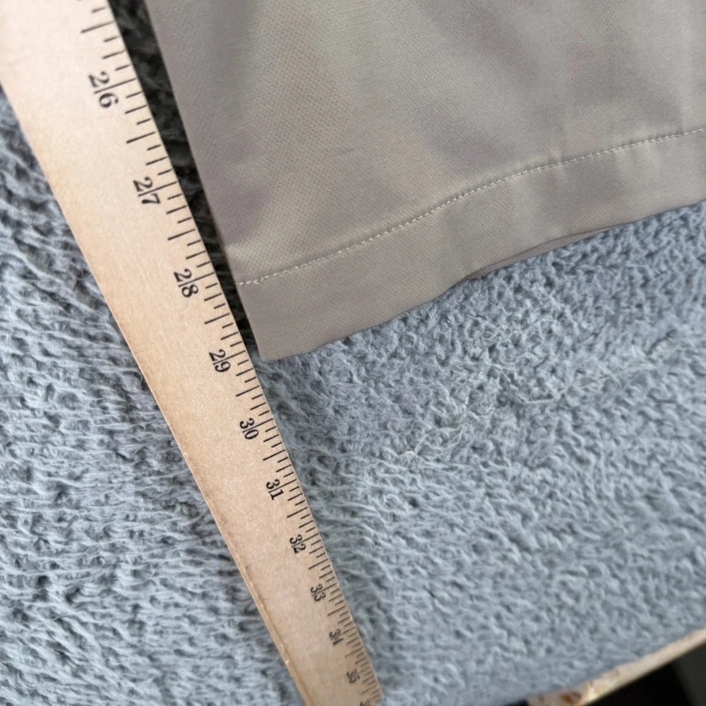 Banana Republic Pant Mens 38x30 Brown Polyester Golf Straight Slim Performance